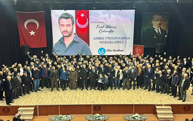 MHP AKŞEHİR TEŞKİLATI VE ÜLKÜ OCAKLARI’NDAN FIRAT YILMAZ ÇAKIROĞLU İÇİN ANLAMLI ANMA PROGRAMI