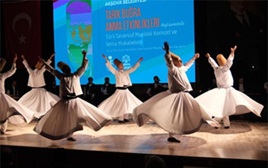 TARIK BUĞRA ANMA GECESİ SEMA GÖSTERİSİYLE TAÇLANDI