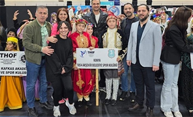 AKŞEHİR ATATÜRK ORTAOKULU HALK OYUNLARI EKİBİ TÜRKİYE FİNALİ’NDE